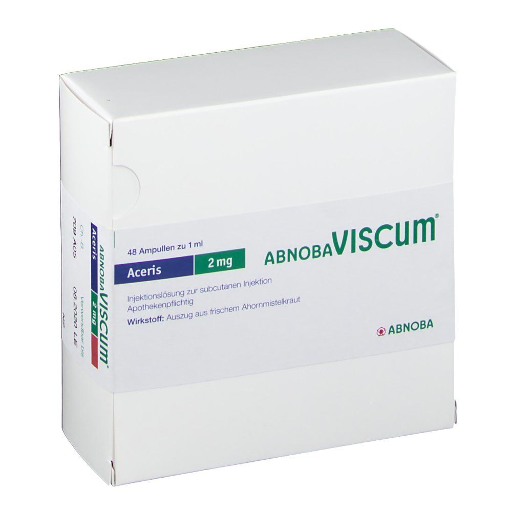 abnobaVISCUM® Aceris 2 mg Ampullen