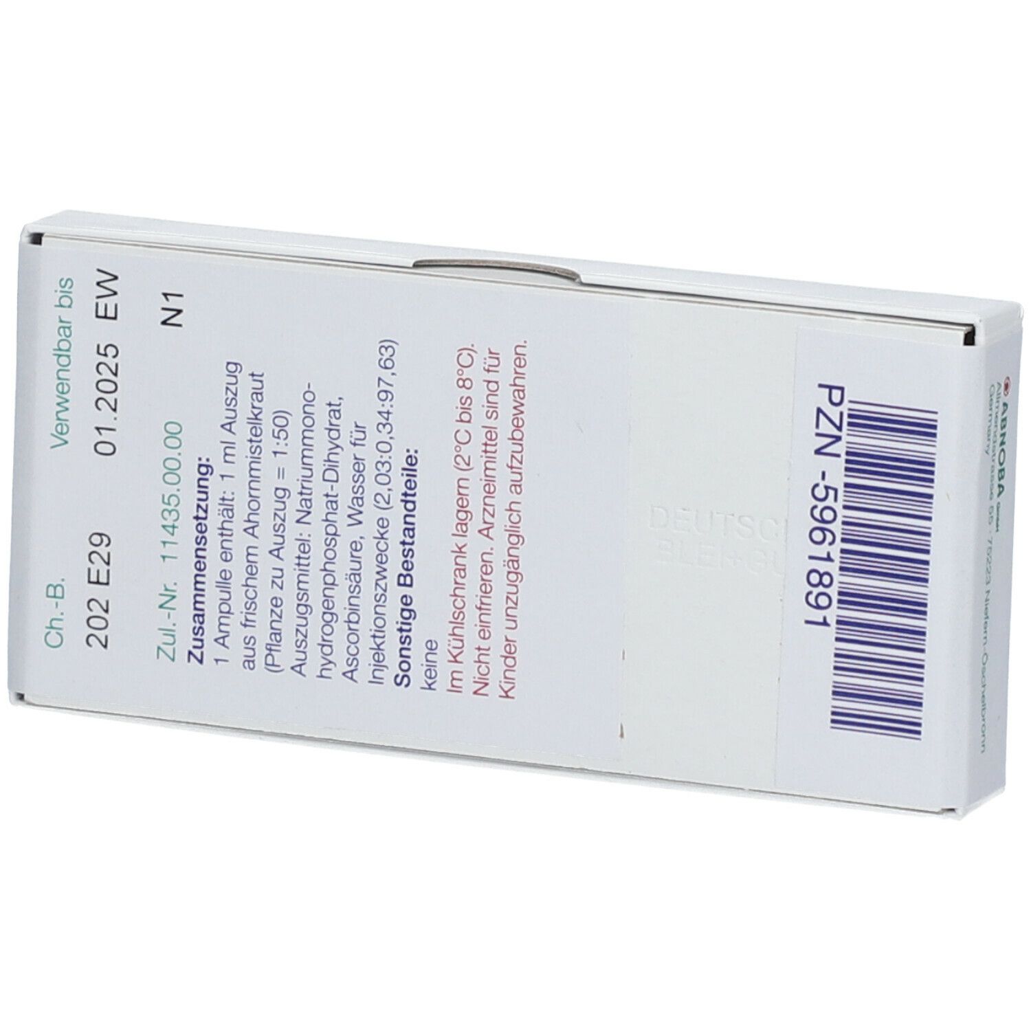 abnobaVISCUM® Aceris 20 mg Ampullen