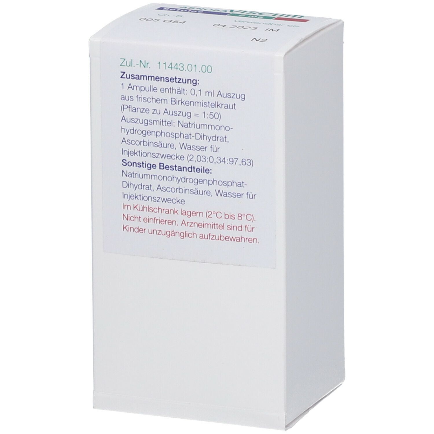 abnobaVISCUM® Betulae 2 mg Ampullen