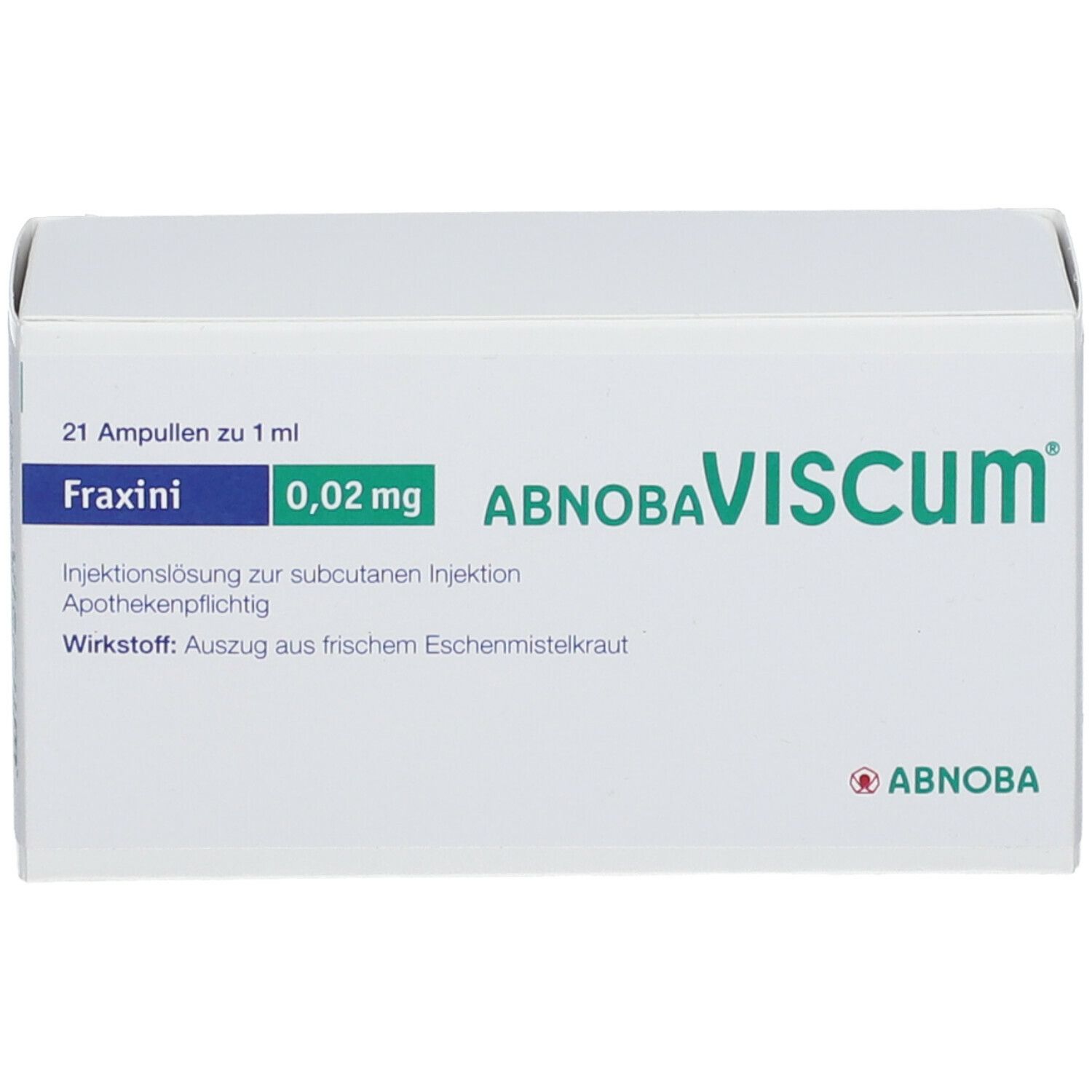 abnobaVISCUM® Fraxini 0,02 mg Ampullen