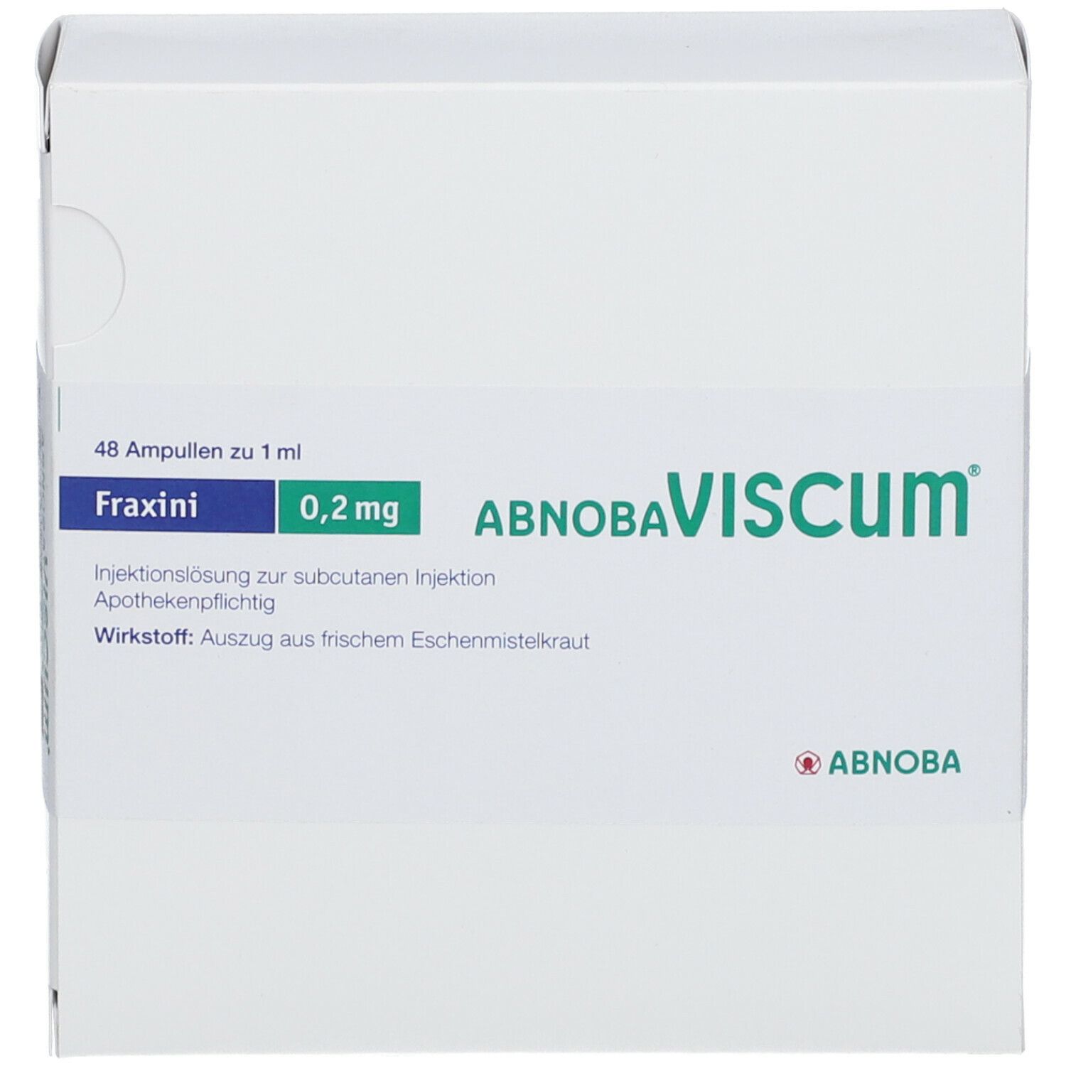 Abnobaviscum Fraxini 0,2 mg Ampullen 48 St