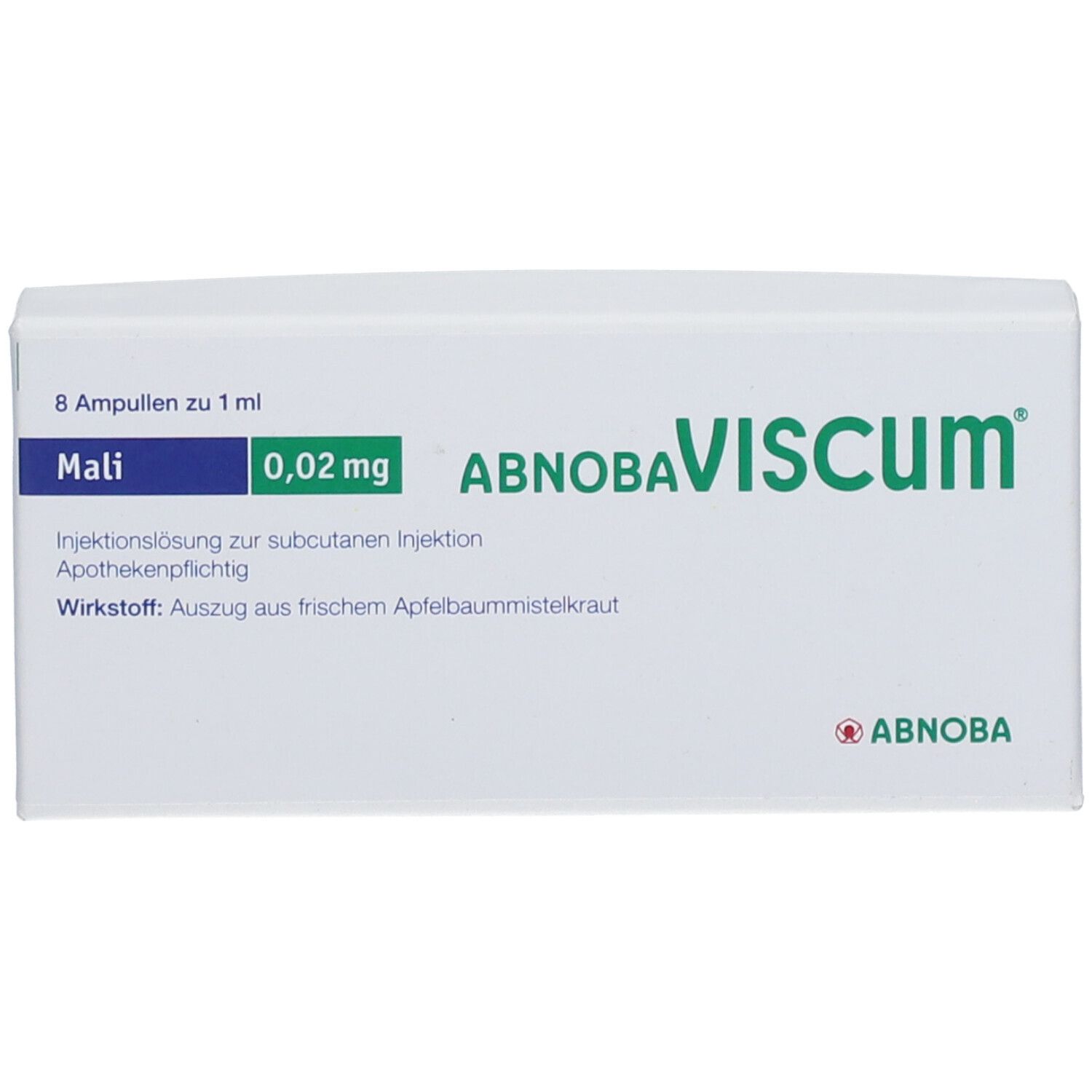 abnobaVISCUM® Mali 0,02 mg Ampullen