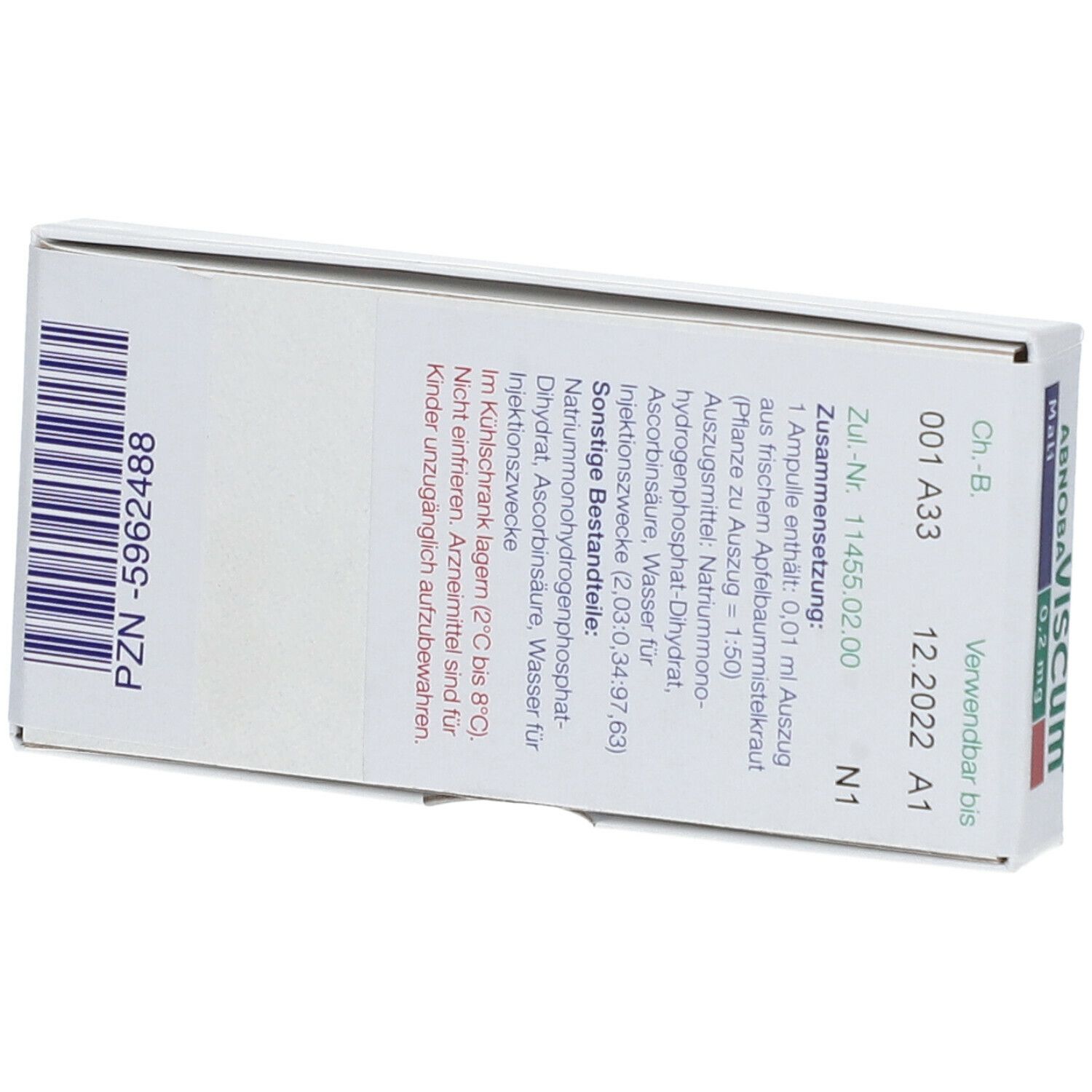 abnobaVISCUM® Mali 0,2 mg Ampullen