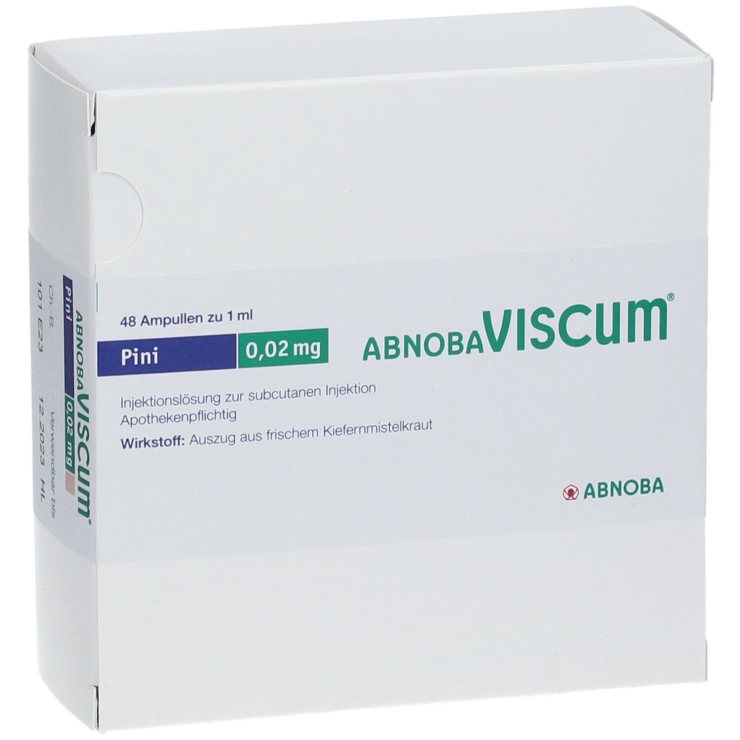 abnobaVISCUM® Pini 0,02 mg Ampullen