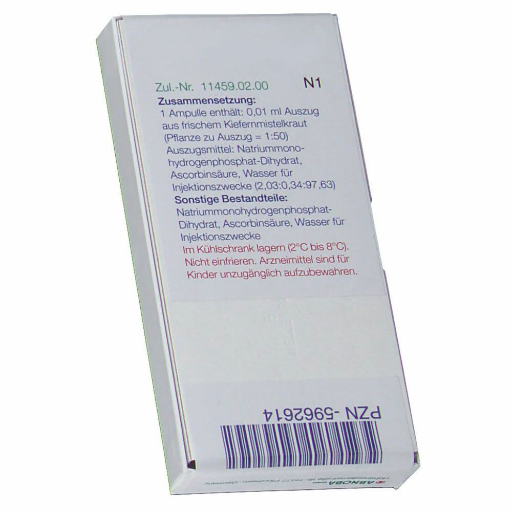 Abnobaviscum Pini 0,2 mg Ampullen 48 St