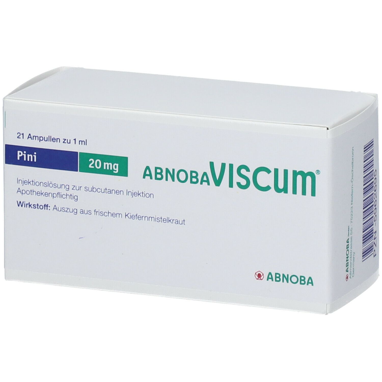 Abnobaviscum Pini 20 mg Ampullen 21 St