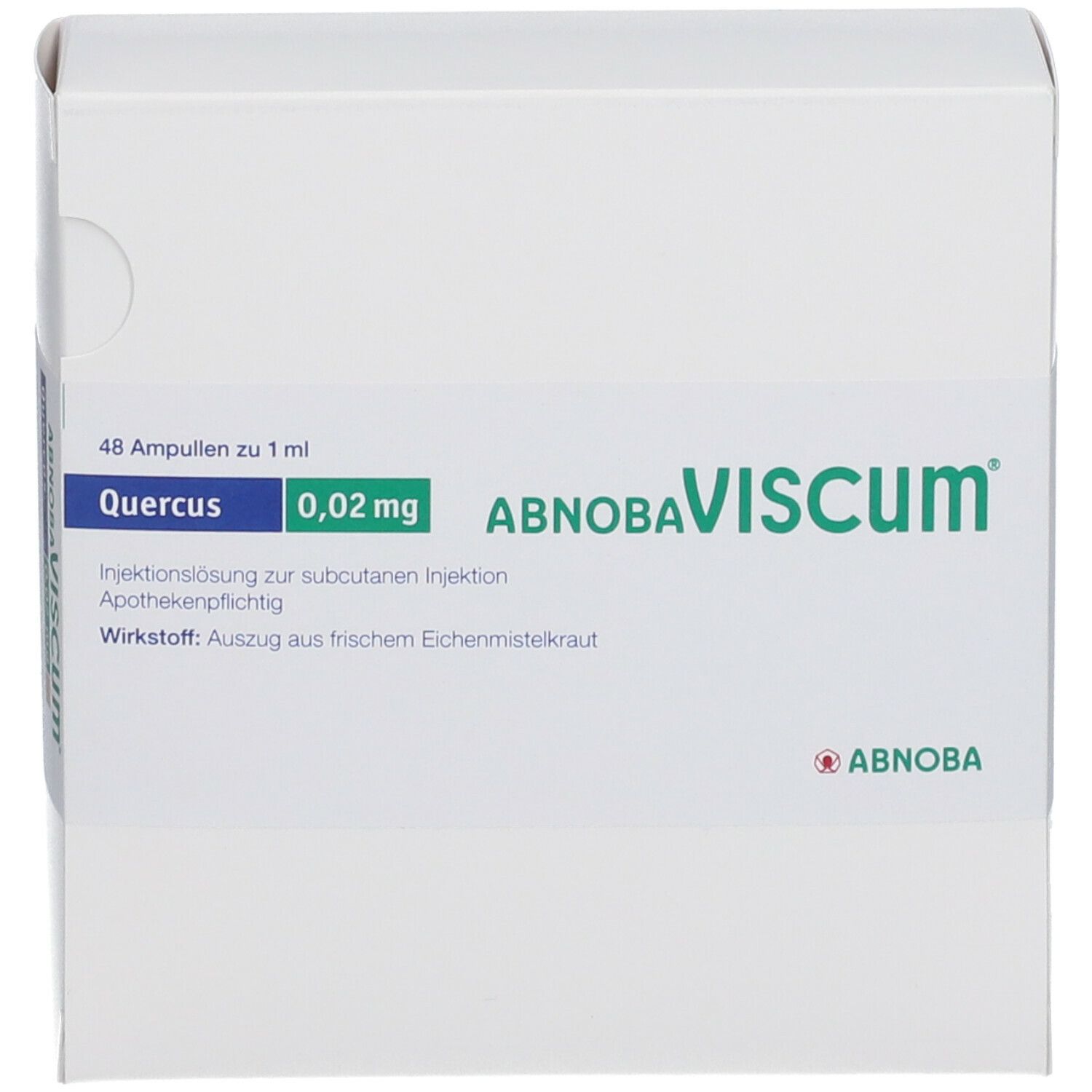 abnobaVISCUM® Quercus 0,02 mg Ampullen