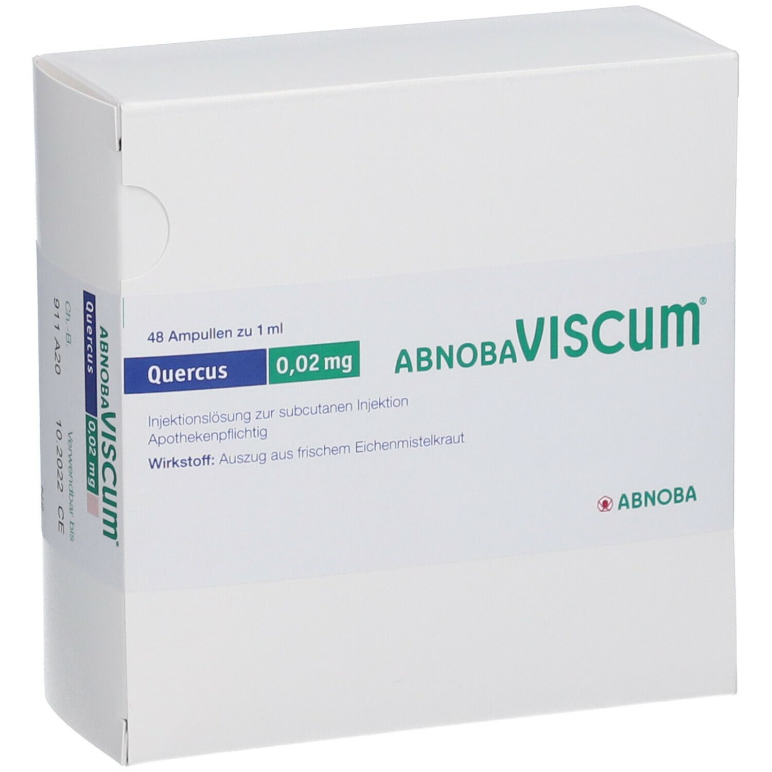abnobaVISCUM® Quercus 0,02 mg Ampullen