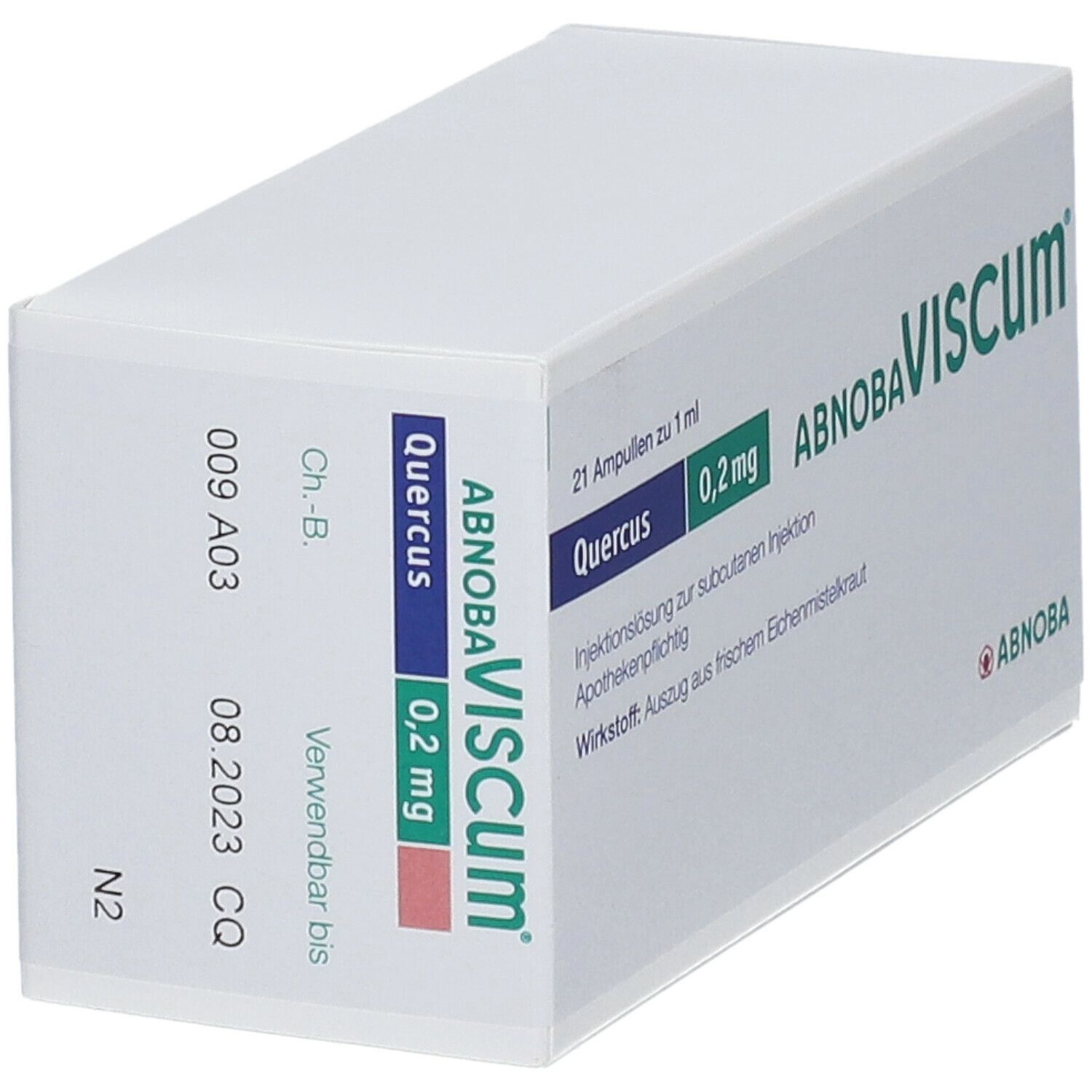 abnobaVISCUM® Quercus 0,2 mg Ampullen