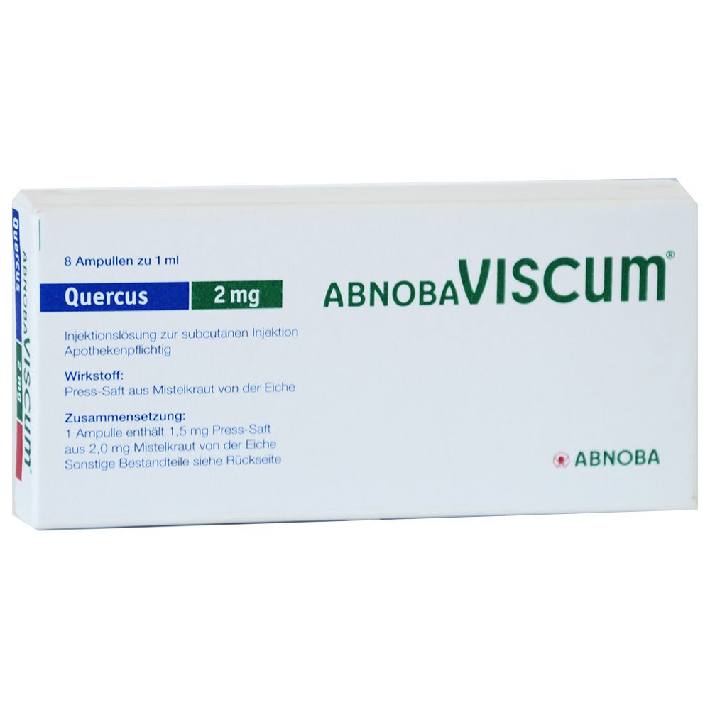 abnobaVISCUM® Quercus 2 mg Ampullen