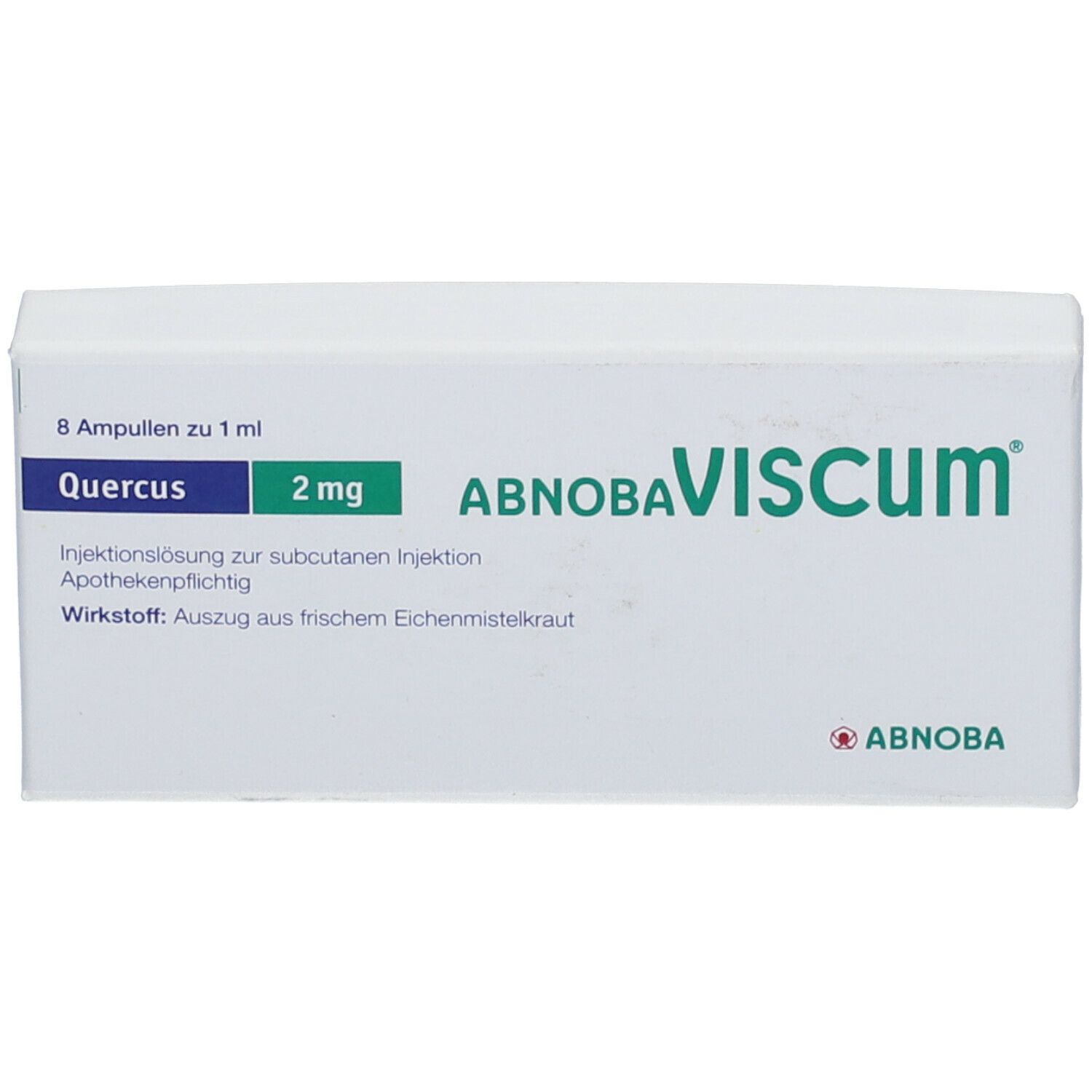 Abnobaviscum Quercus 2 mg Ampullen 8 St