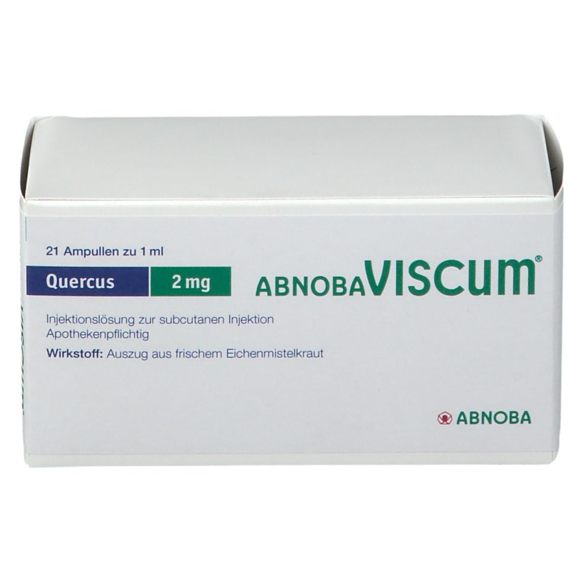 abnobaVISCUM® Quercus 2 mg Ampullen