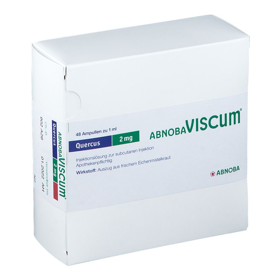 abnobaVISCUM® Quercus 2 mg Ampullen