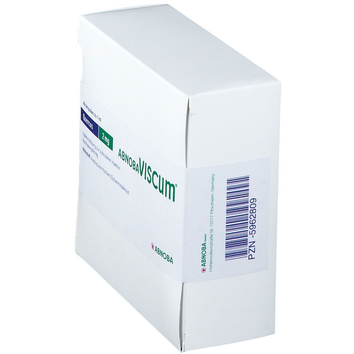 abnobaVISCUM® Quercus 2 mg Ampullen