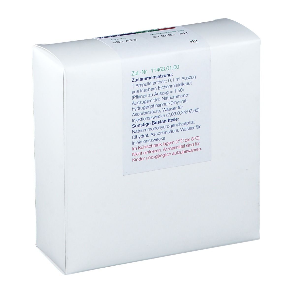 abnobaVISCUM® Quercus 2 mg Ampullen