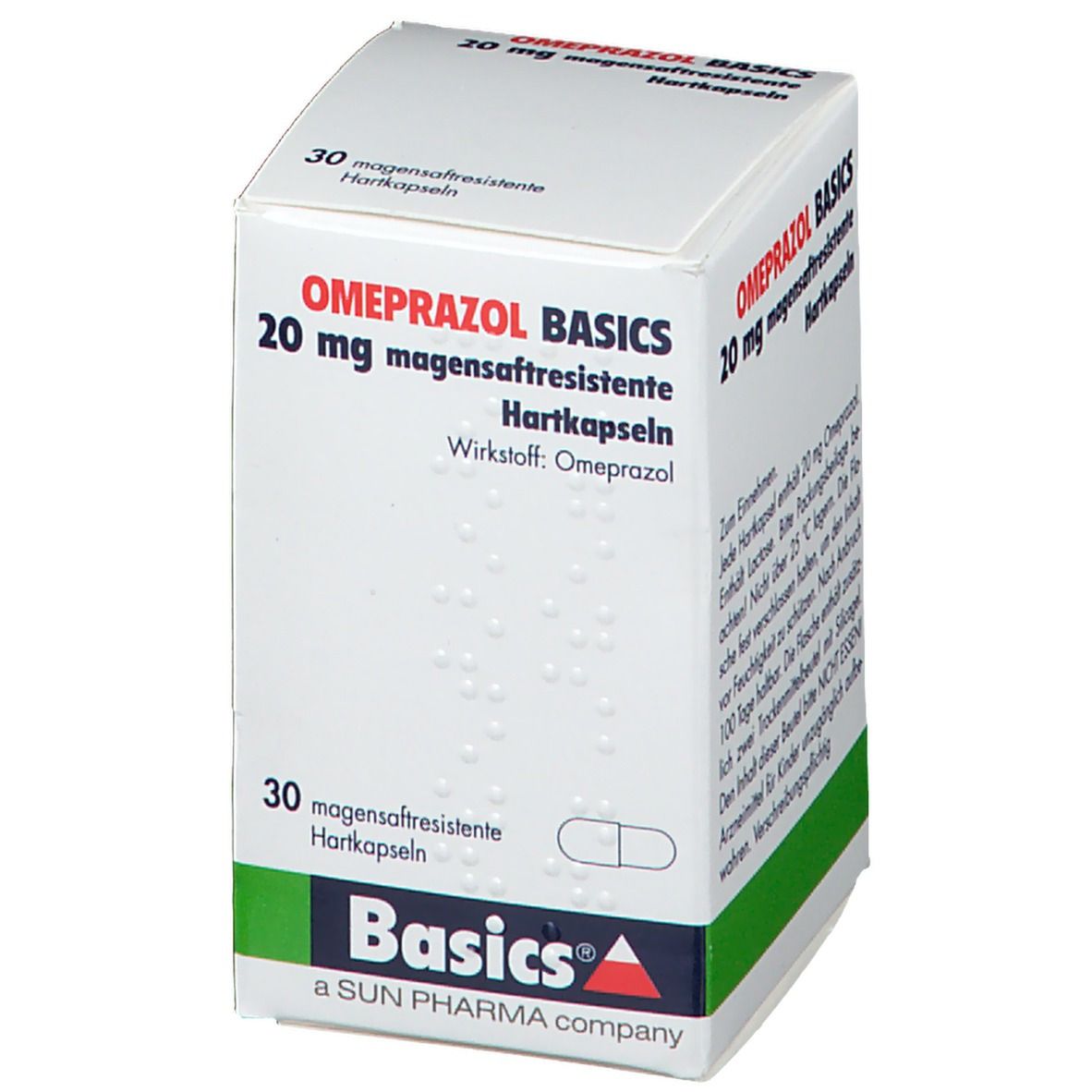 OMEPRAZOL BASICS 20 mg