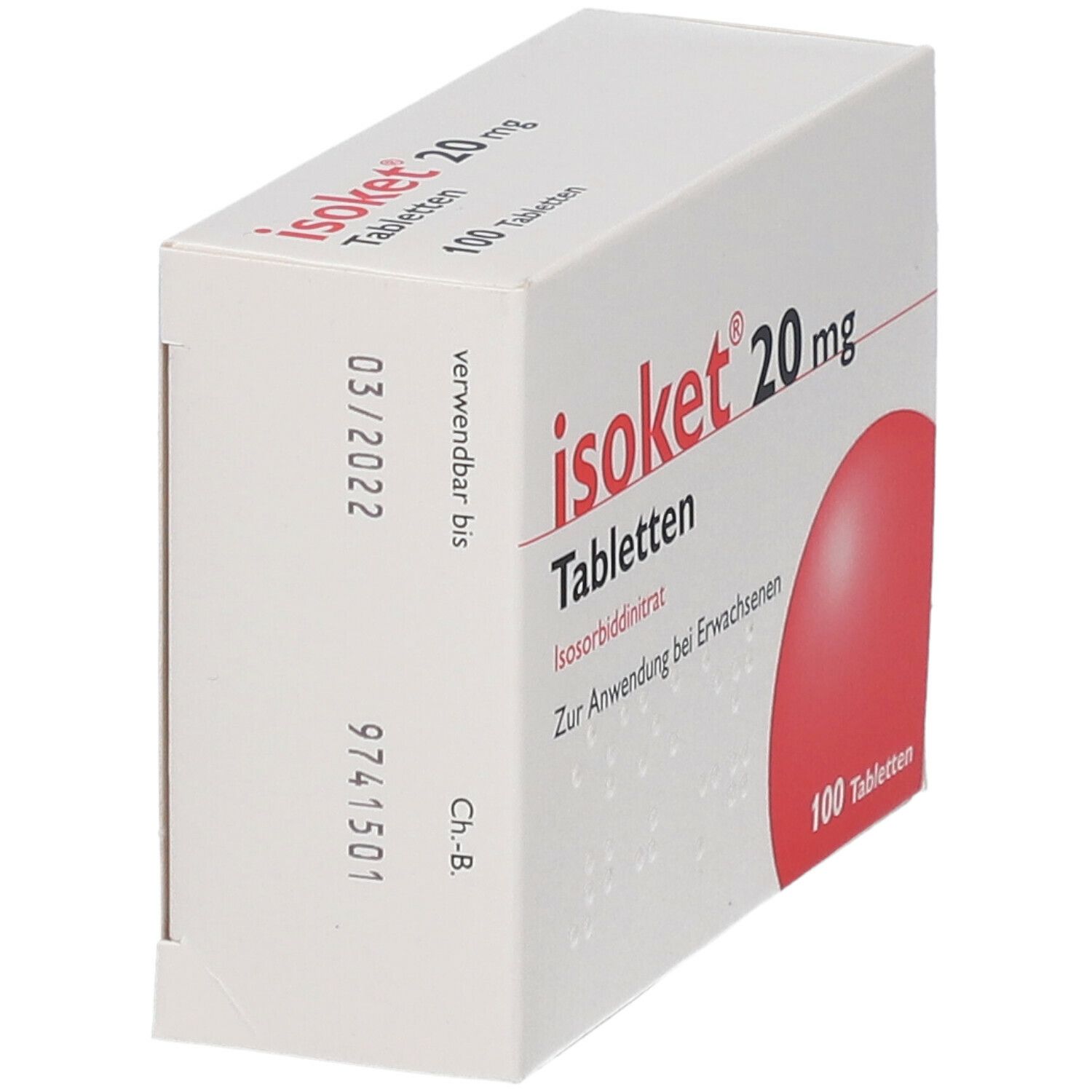 Isoket® 20 Mg 100 St Mit Dem E Rezept Kaufen Shop Apotheke 