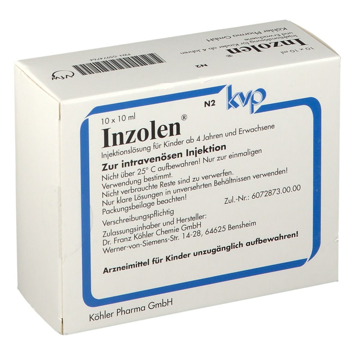 Inzolen 10x10 ml - shop-apotheke.com