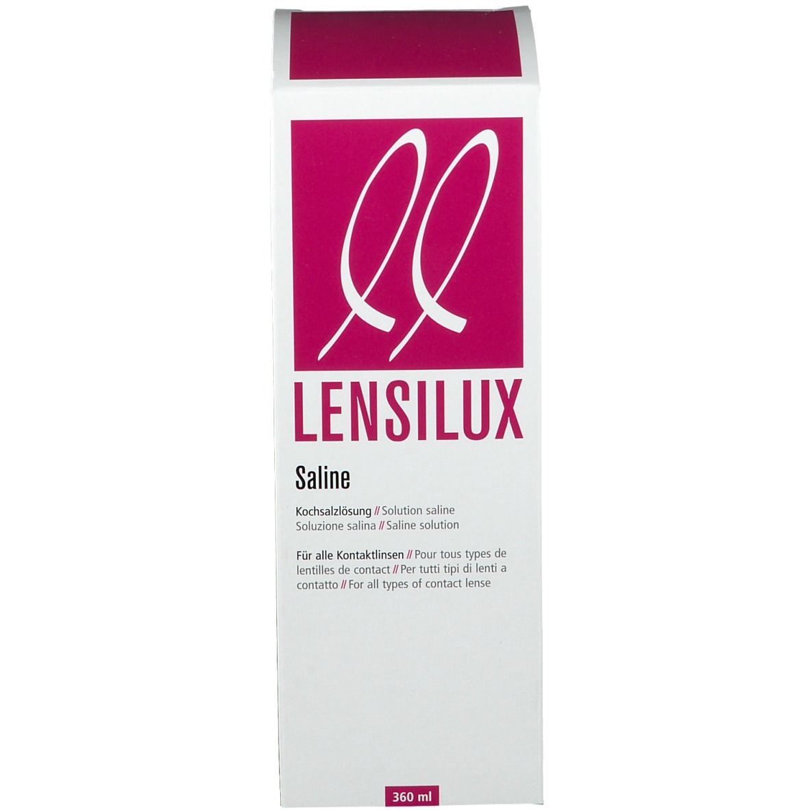 Lensilux Saline Kochsalzlösung