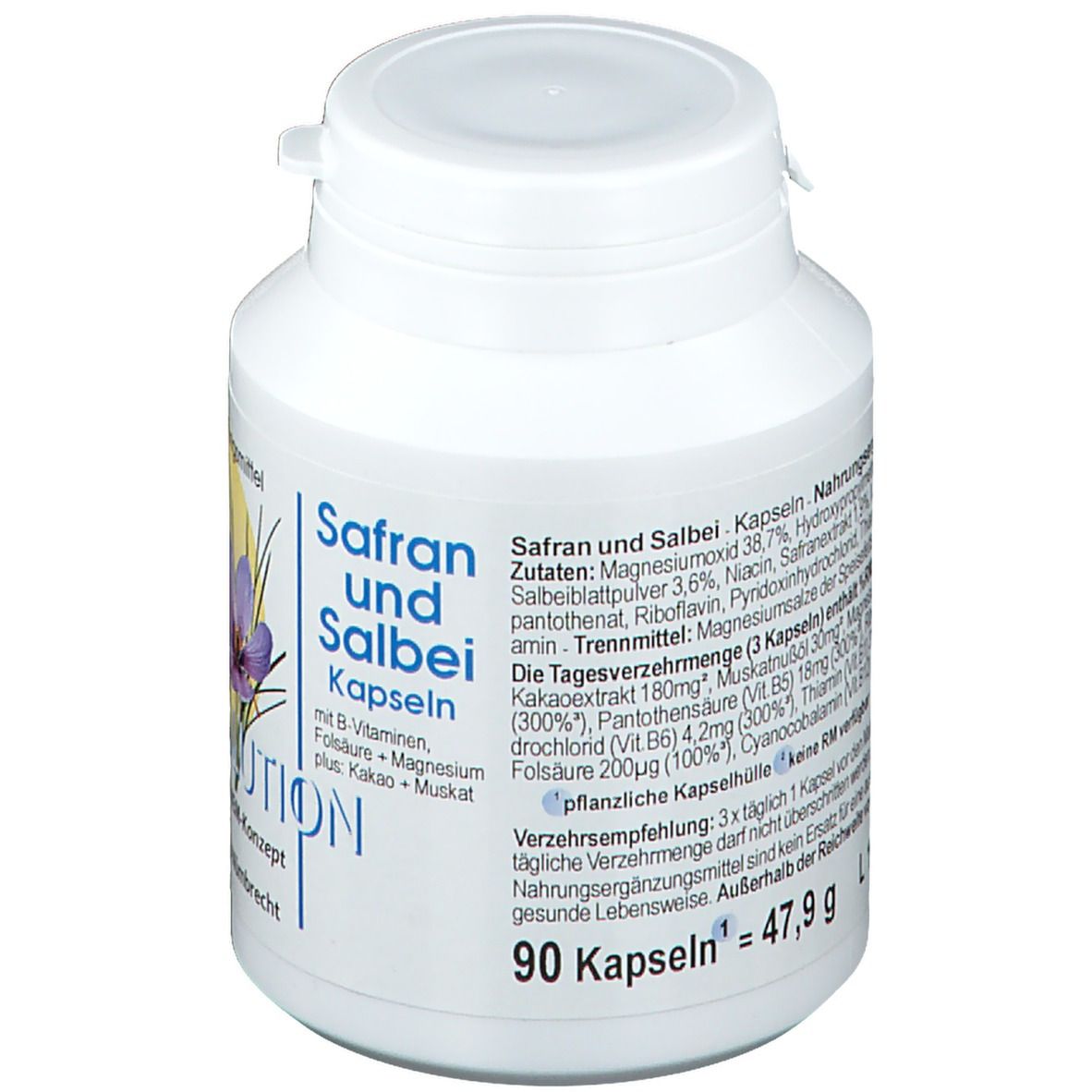 Safran UND Salbei Kapseln 90 St