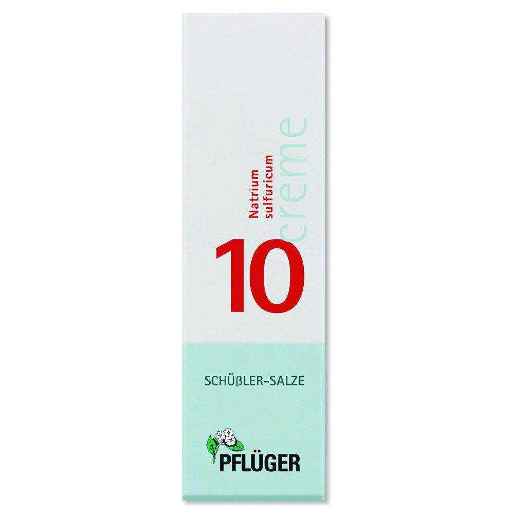 Biochemie Pflüger® Nr. 10 Natrium sulfuricum D4 Creme