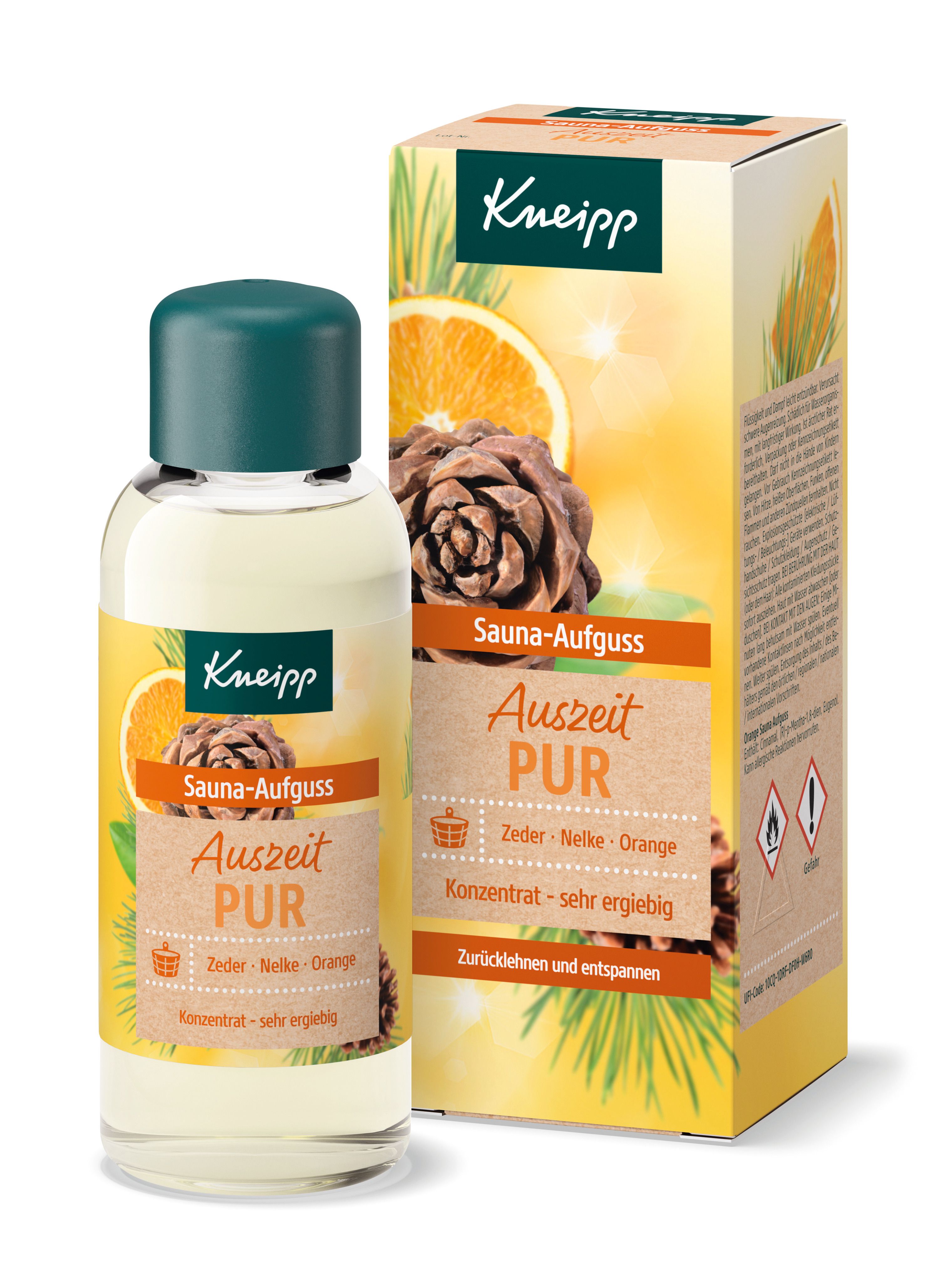 Sauna-Aufguss Auszeit Pur 100 ml Flüssigkeit