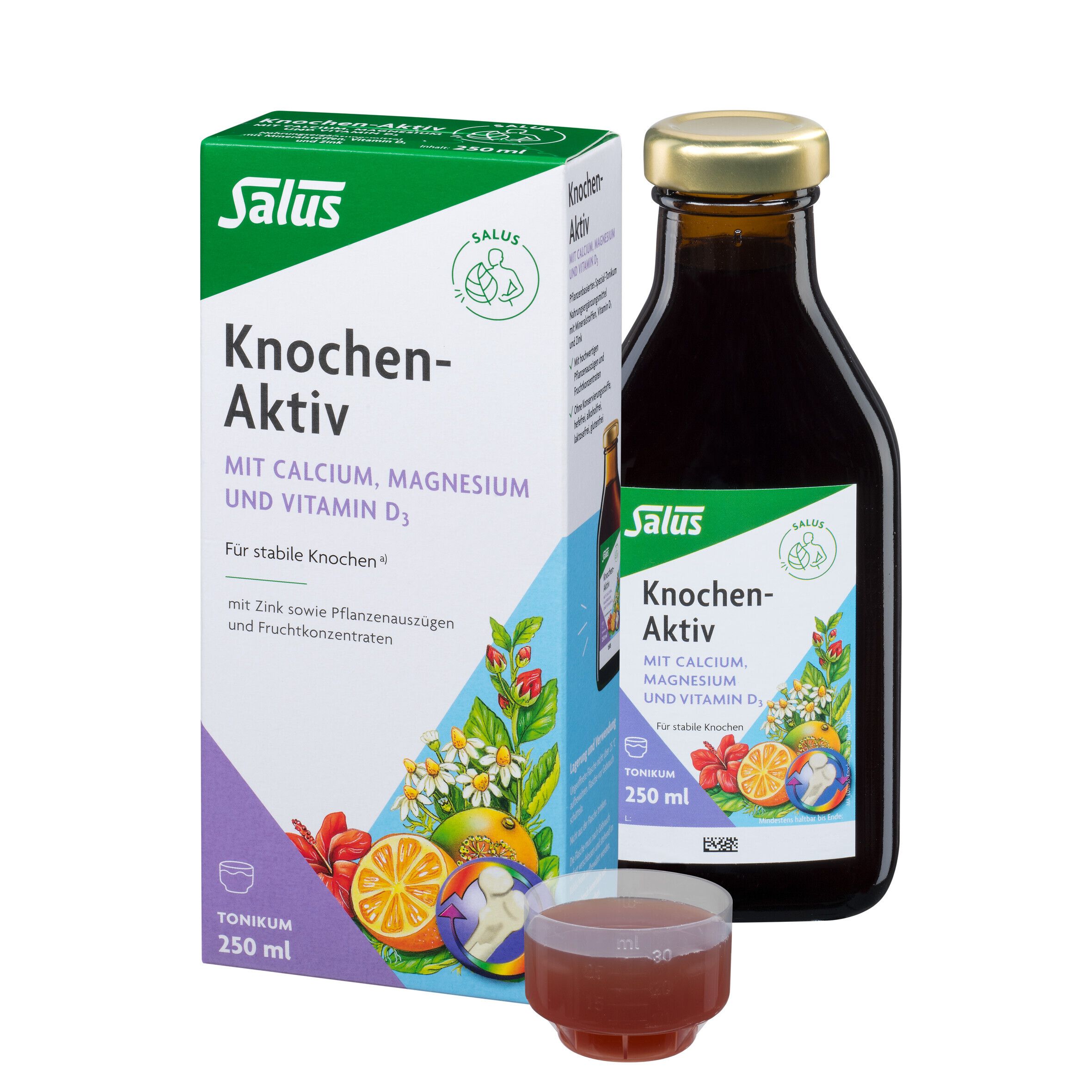Knochen-Aktiv Calcium + Magnesium 250 ml Tonikum