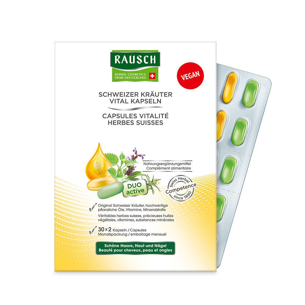 Kräuter Vital Kapseln 30X2 St Kapseln