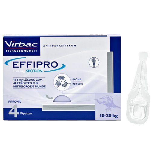 Effipro® 134 mg Spot-on Hunde M 4 St Lösung
