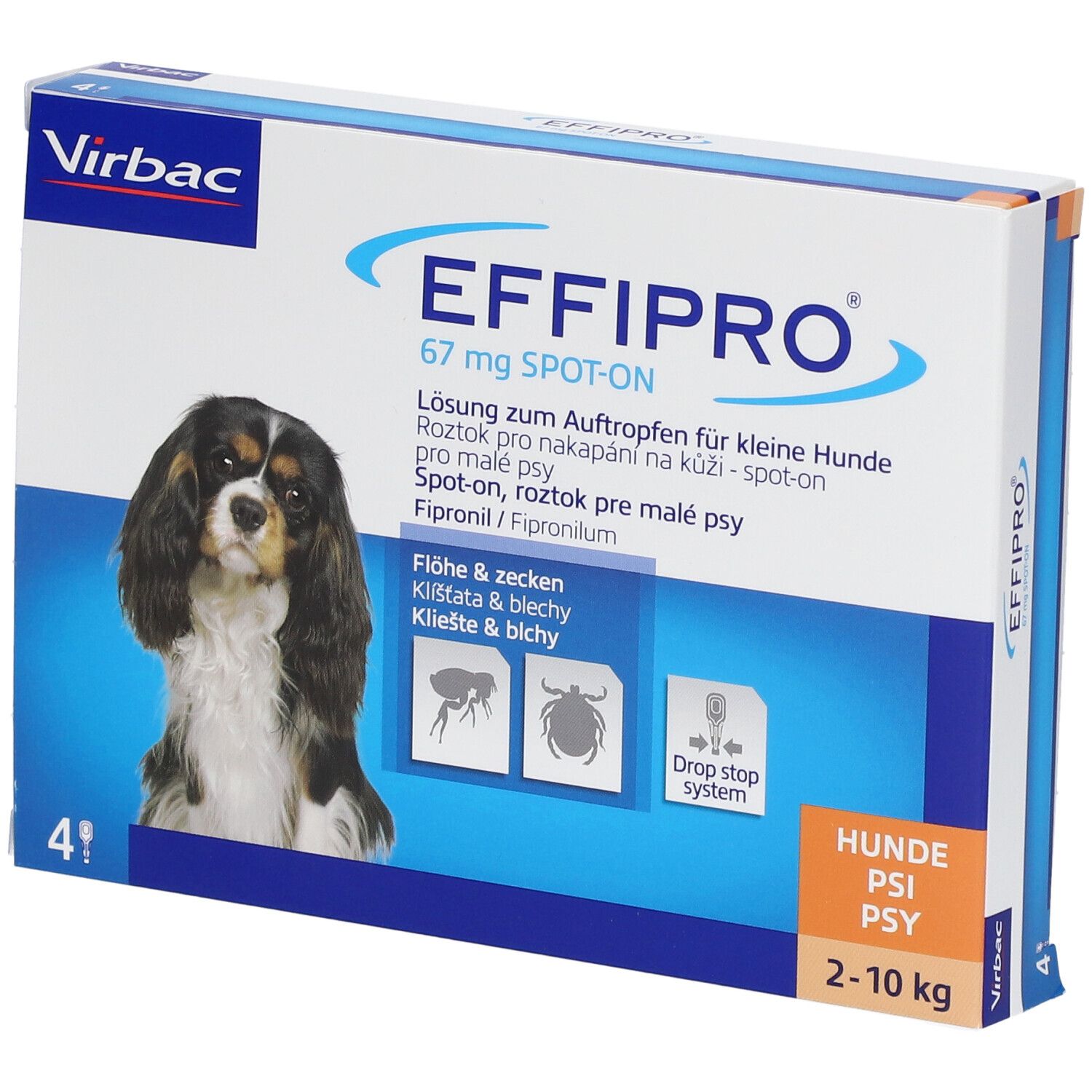 Effipro® 67 mg Spot-on Antiparasitikum 4 St Lösung
