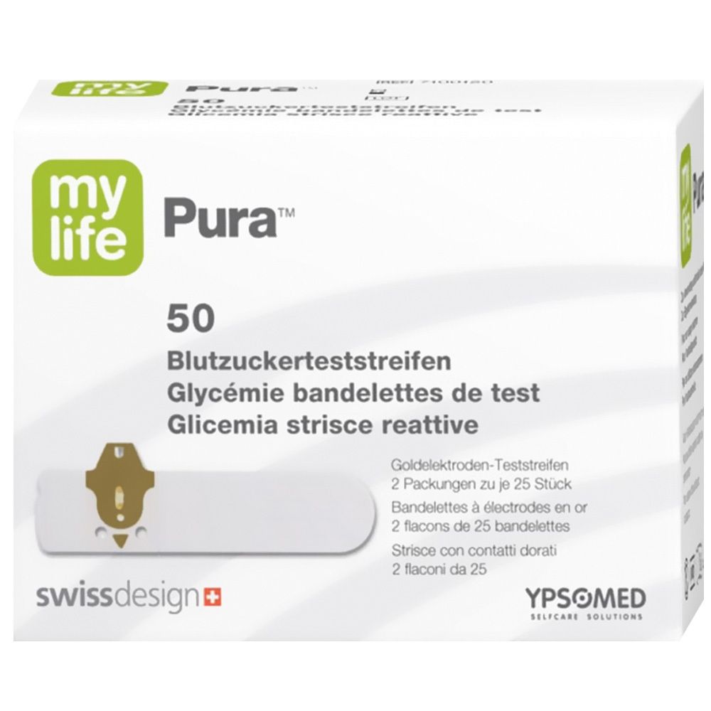 Pura Blutzucker Teststreifen 50 St Teststreifen