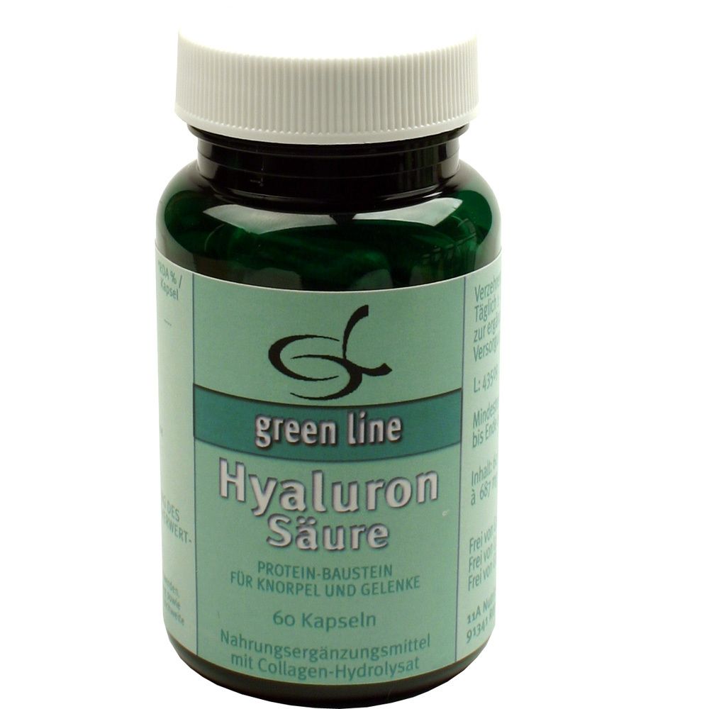 green line Hyaluron Säure 60 St Kapseln
