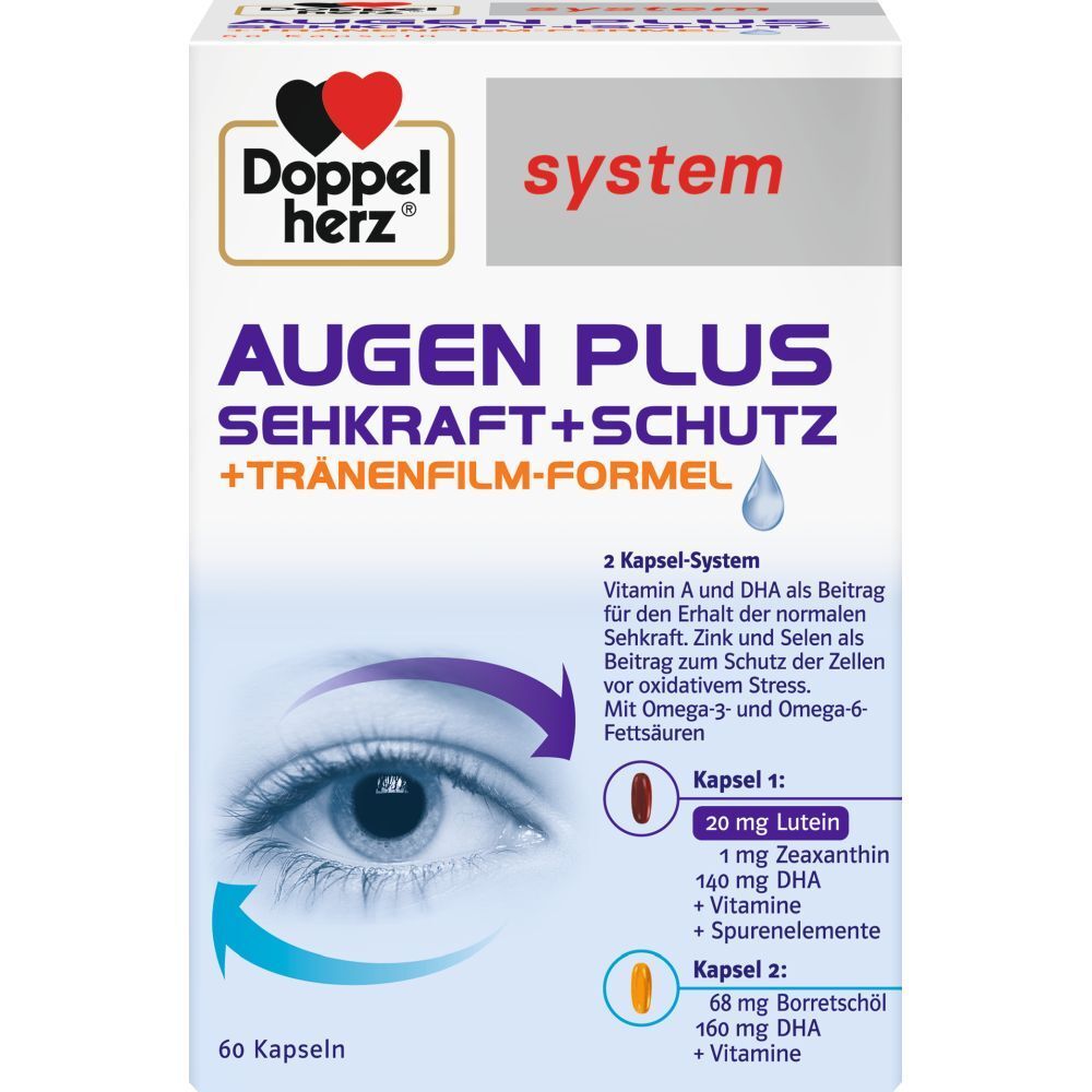 system Augen Plus Sehkraft + Schutz 60 St Kapseln