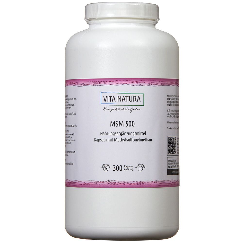 MSM 500 mg 300 St Kapseln