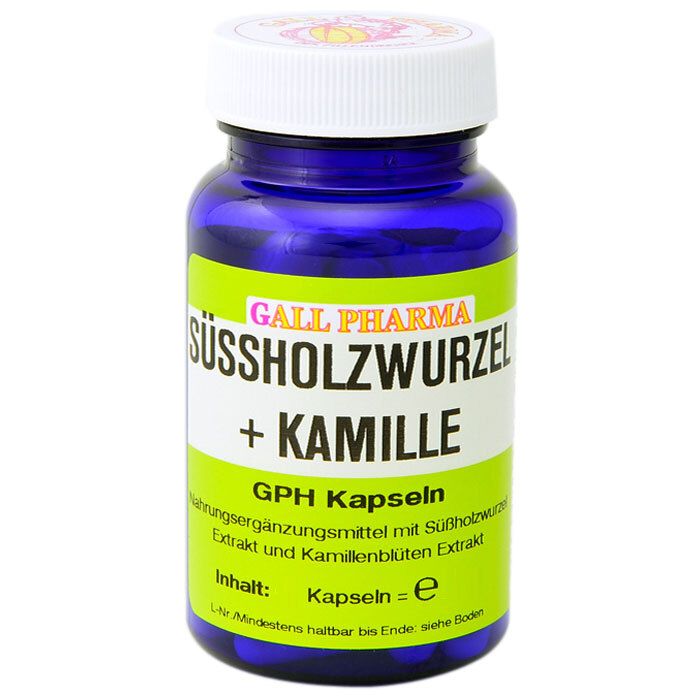 Süssholzwurzel + Kamille 350 mg GPH Kapseln 120 St Kapseln