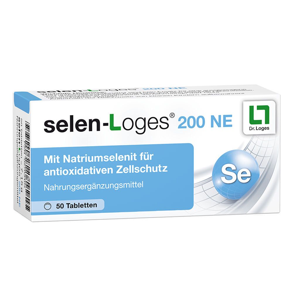 Selen-Loges® 200 NE Tabletten 50 St Tabletten