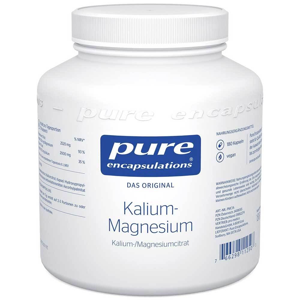 Kalium-Magnesium (Citrat) 180 St Kapseln