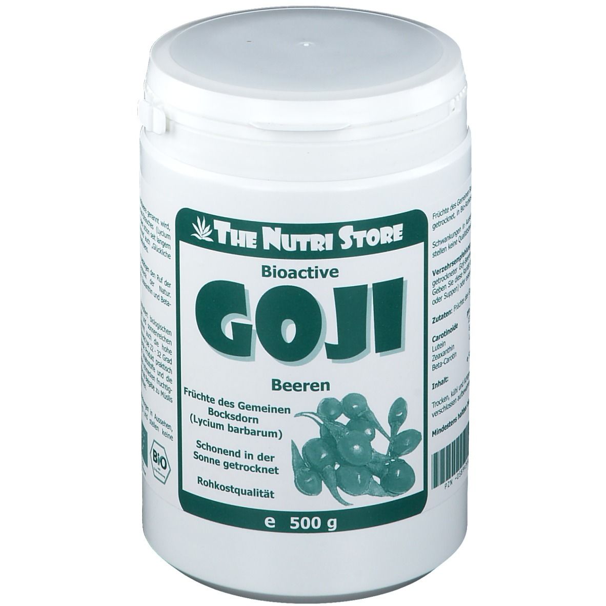 Goji Beeren Bioactive getrocknet 500 g