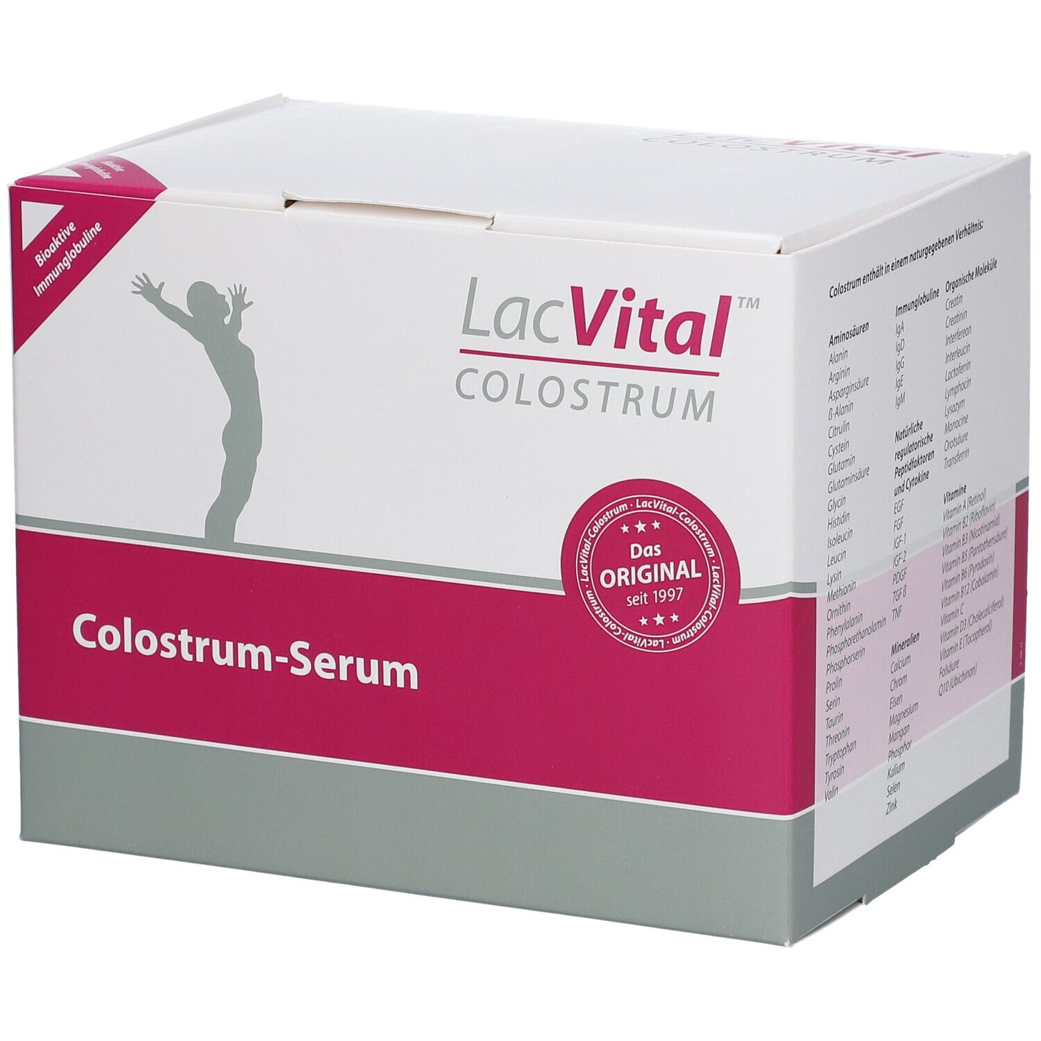 LacVital® Colostrum Serum Kurpackung 6X125 ml Extrakt