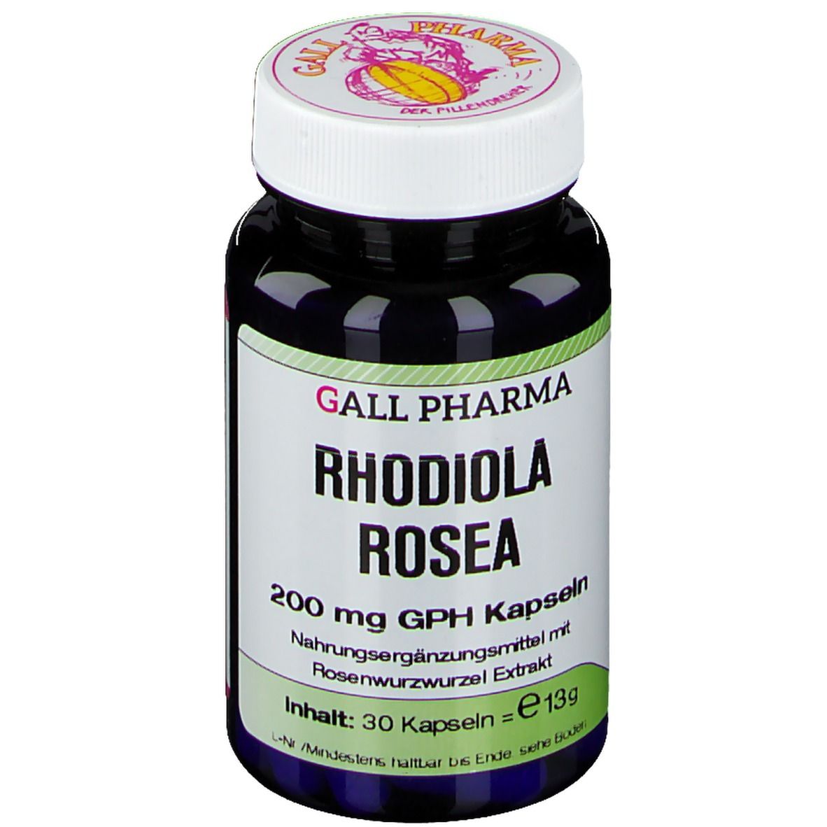 Rhodiola Rosea 200 mg GPH Kapseln 30 St Kapseln