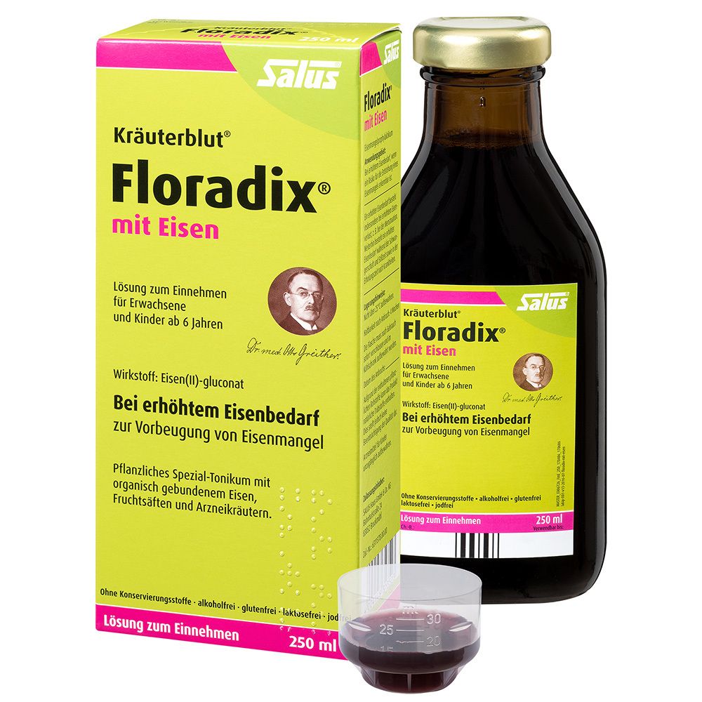 Kräuterblut® Floradix® mit Eisen 15 ml Lösung zum Einnehmen