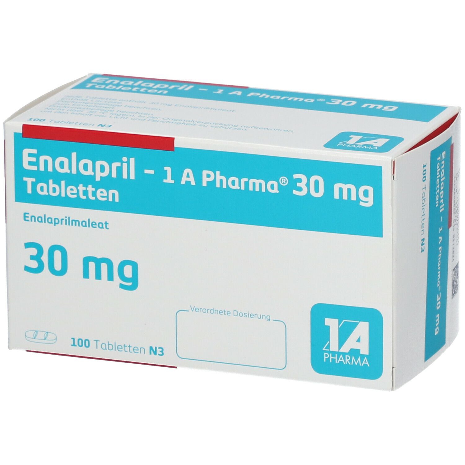 Enalapril 1A Pharma® 30Mg