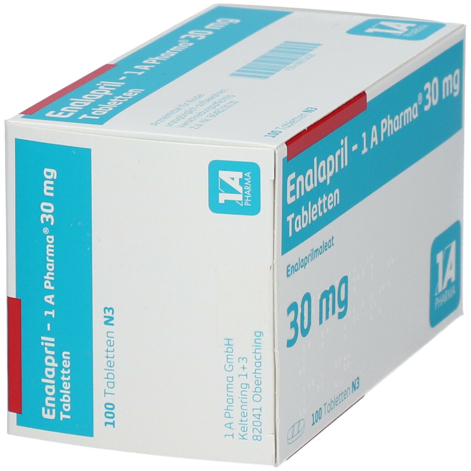 Enalapril 1A Pharma® 30Mg