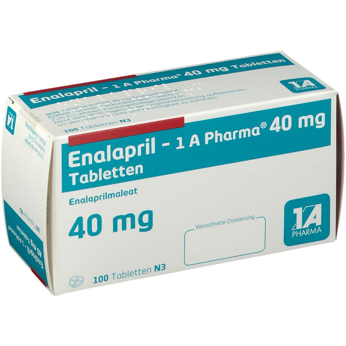 Enalapril 1A Pharma® 40Mg