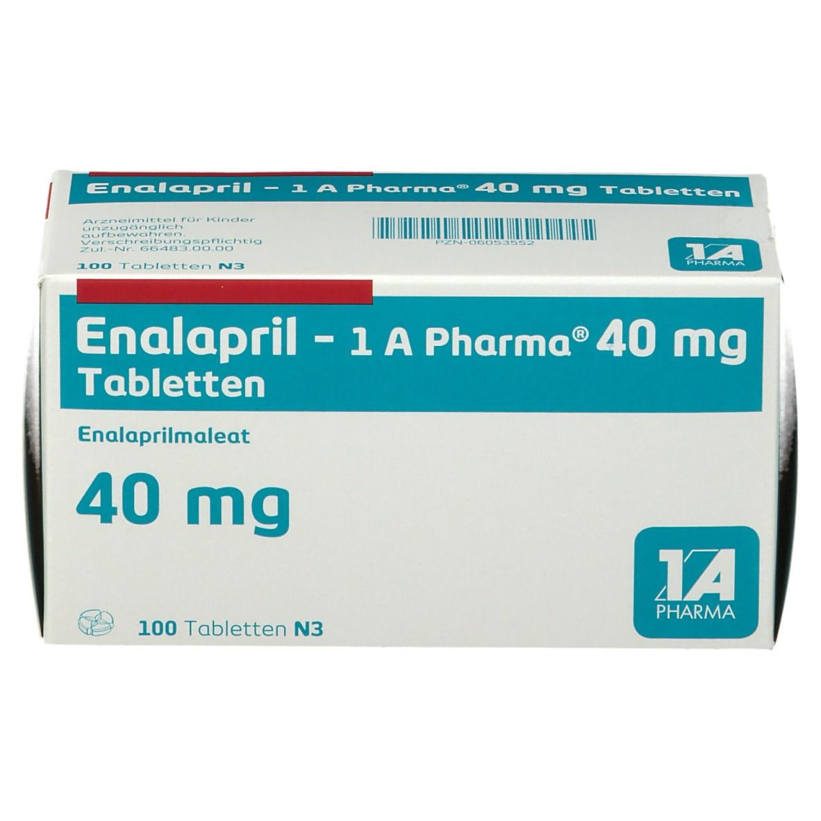 Enalapril 1A Pharma® 40Mg