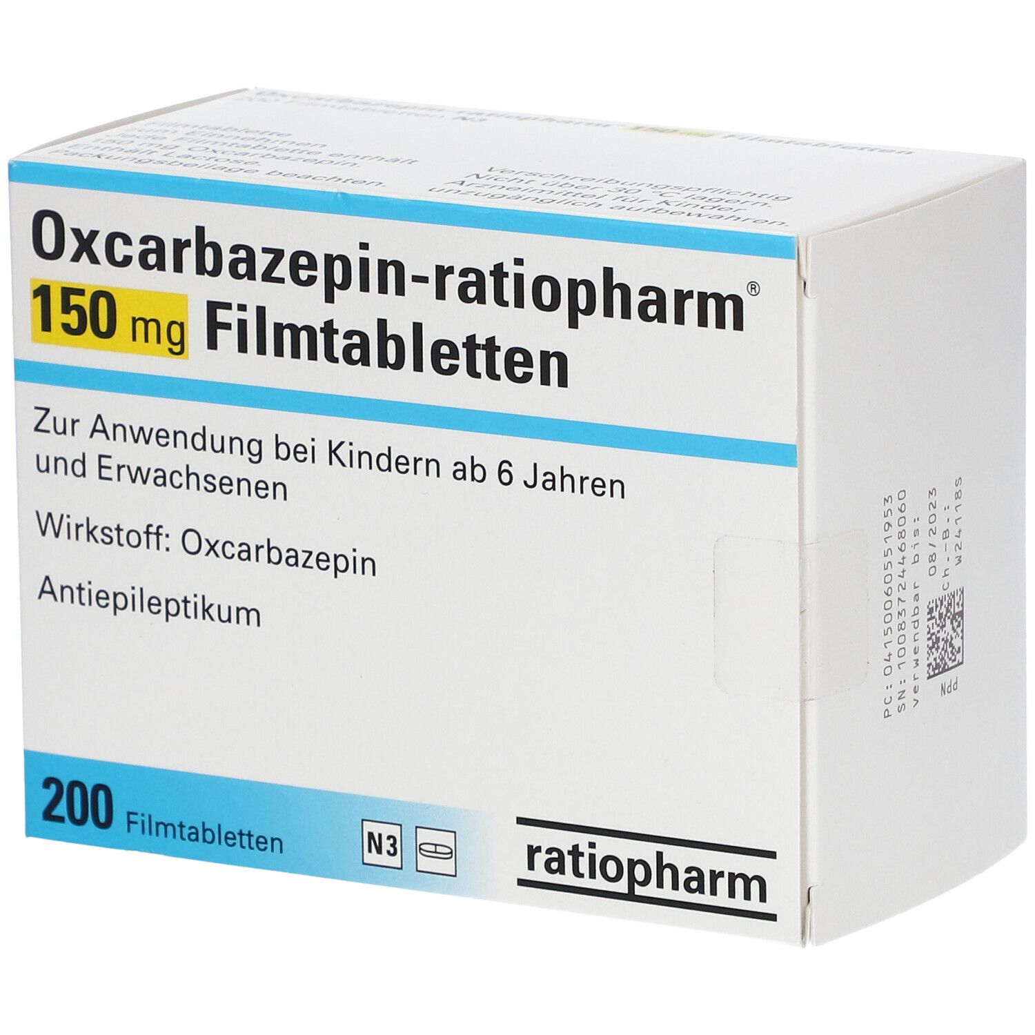 Oxcarbazepin-ratiopharm® 150 mg