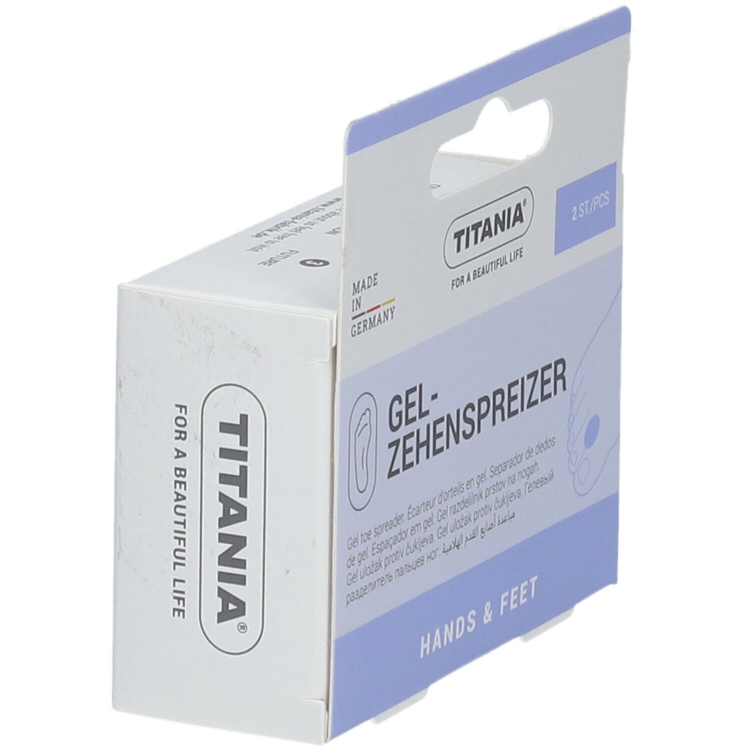 Zehenspreizer aus Gel Titania