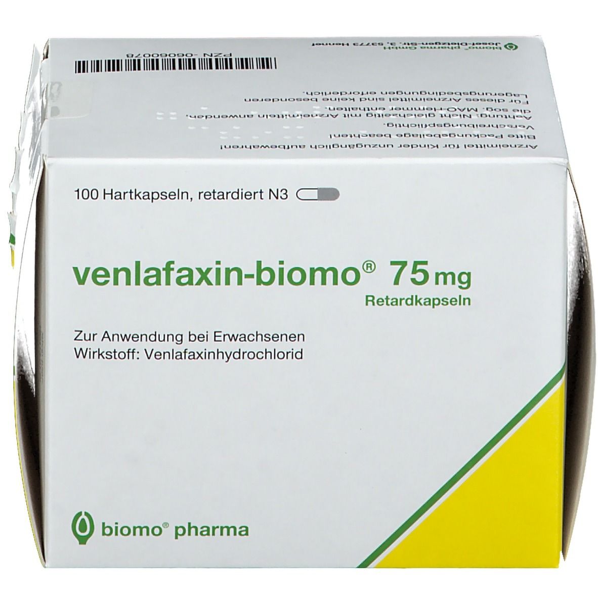 venlafaxin-biomo® 75 mg