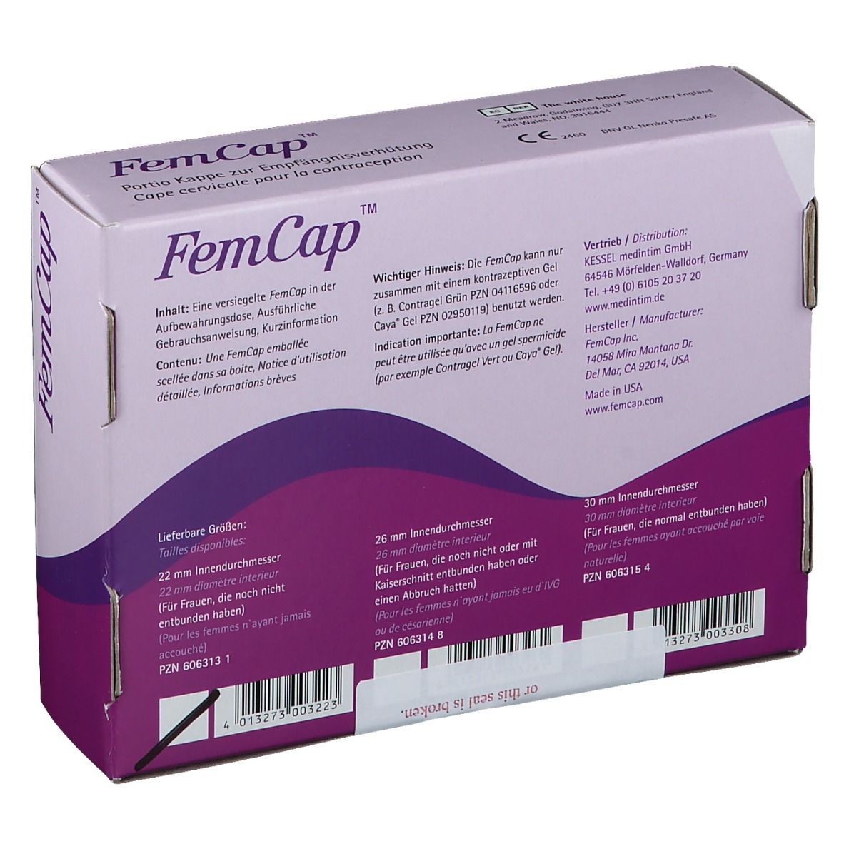 FemCap® Portiokappe 22mm