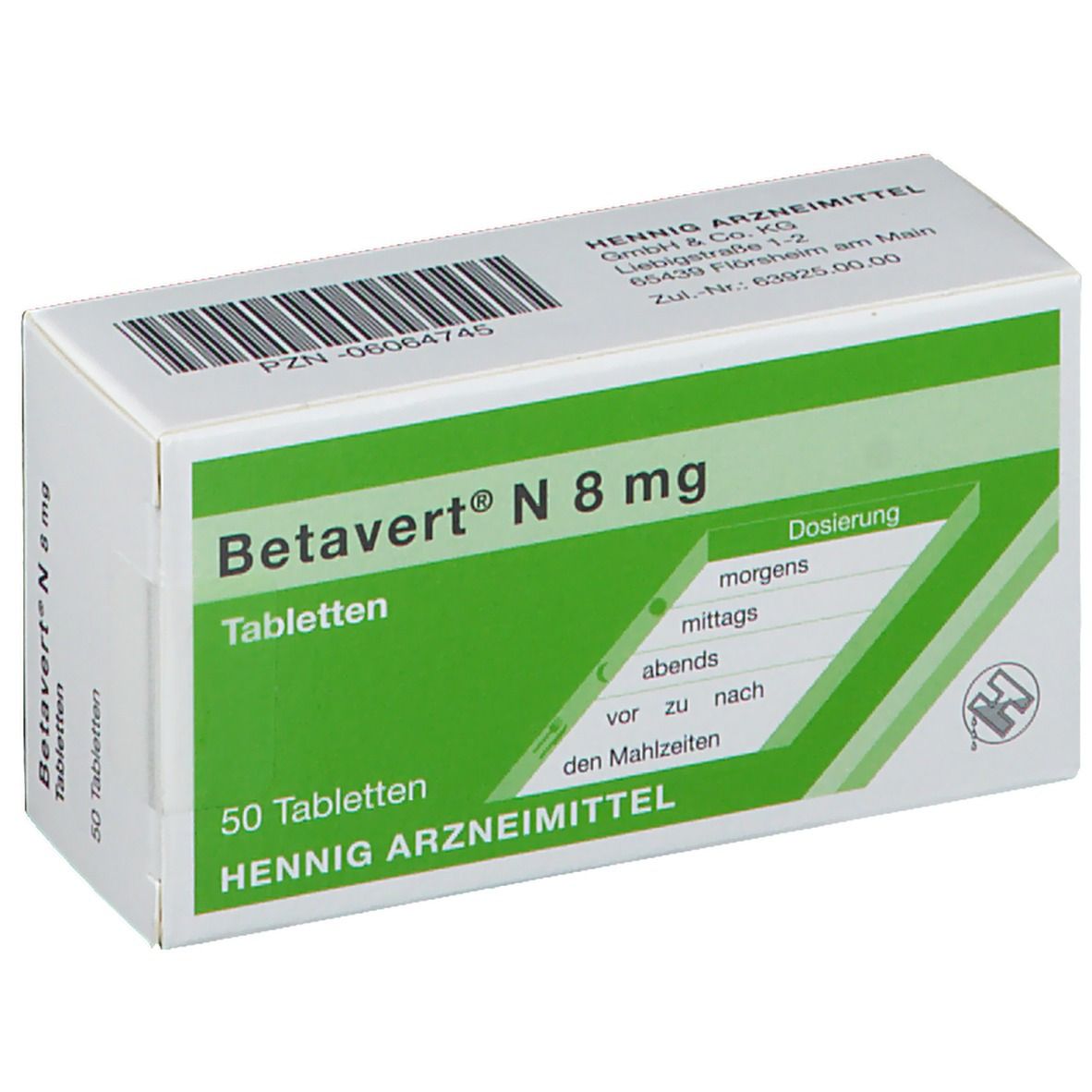 Betavert® N 8 mg